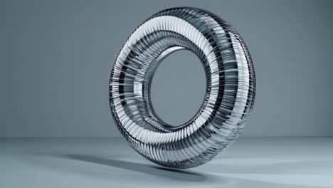 Abstract Metal Ring