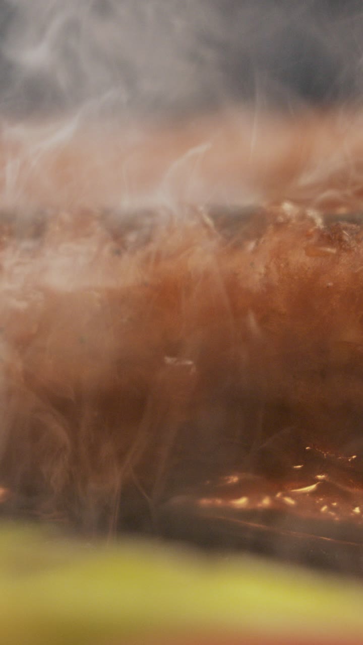 fuego y humo abstractos