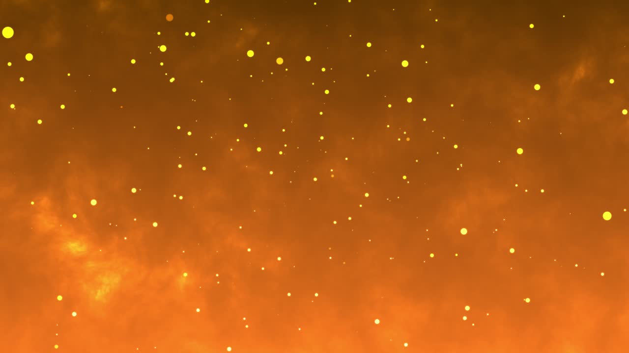 연기와 불의 배경 애니메이션은 불꽃이 아오르고, 은 뜨거운 불꽃이 큰 불에서 어오르고, 불, 빛, 생명이라는 주제의 아름다운 추상적인 배경, 오렌지색 영화 배경입니다.