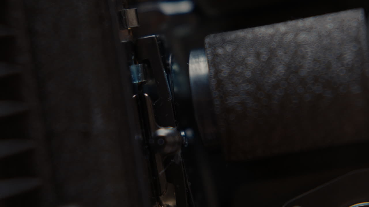 Close-up of a mechanical component