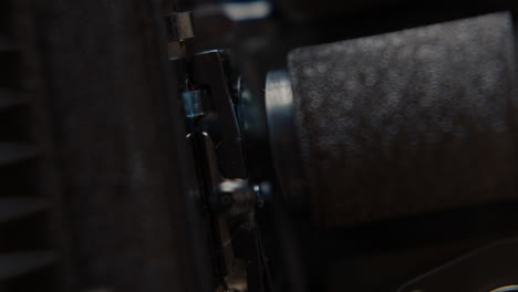 close-up of a mechanical component