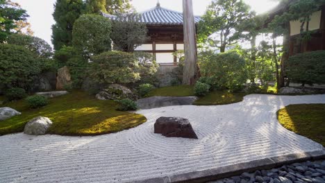 zen garden design is a practice that dates back a thousand years. this is a temple in kyoto, japan.the intention of these gardens is to imitate the same landscape of the sea.