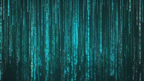 abstract digital rain