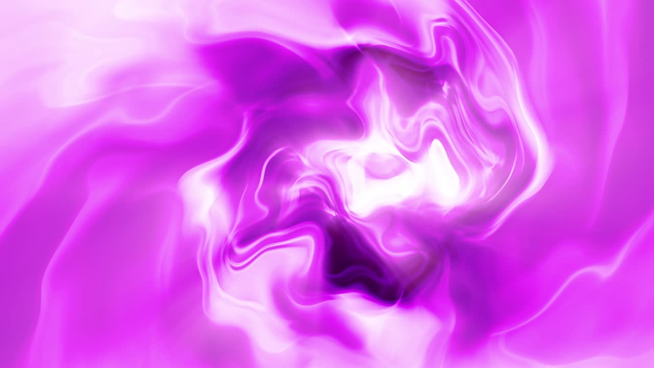 abstracto púrpura gradiente de color flujo de remolino y cíclicamente. 4k suave sin costuras en bucle animación abstracta. 3d render fluido ondulado con parpadeo de luz de llamarada movimiento de elemento de remolino turbulento.