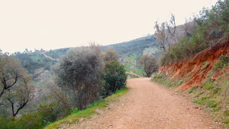 Walking-on-trails-through-the-mountains