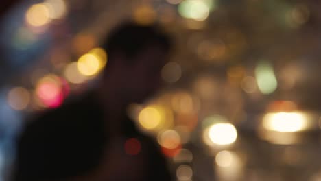 patrón de luz bokeh moviéndose y parpadeando-10