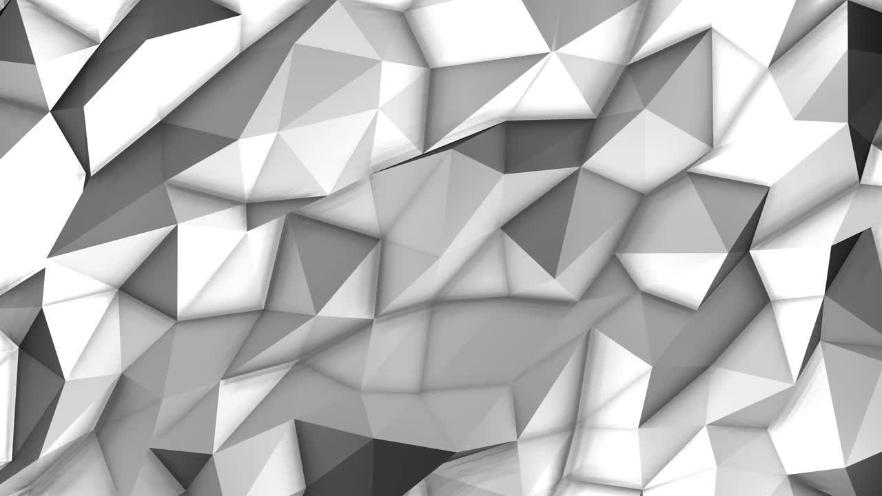 fondo triangular blanco con bucle bajo