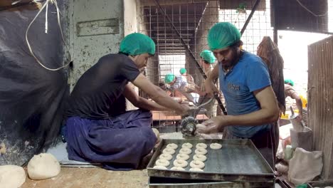 elaboración de galletas