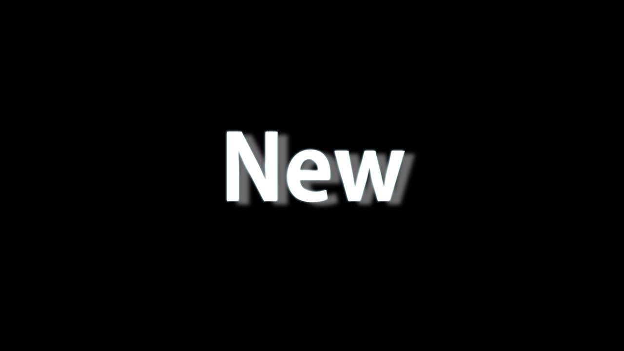 Neue Textanimation Nachrichten-Motion-Graphics