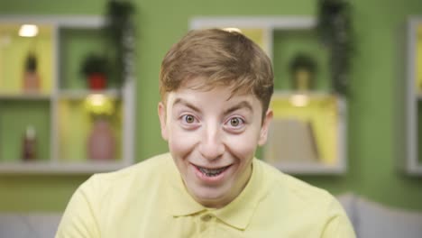 Fun-and-funny-young-man-looking-at-camera-close-up