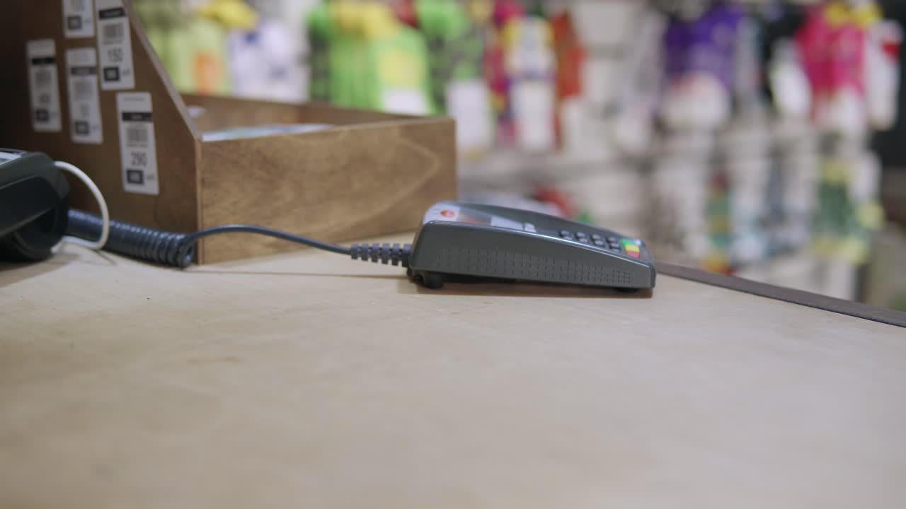 pago móvil en la tienda minorista