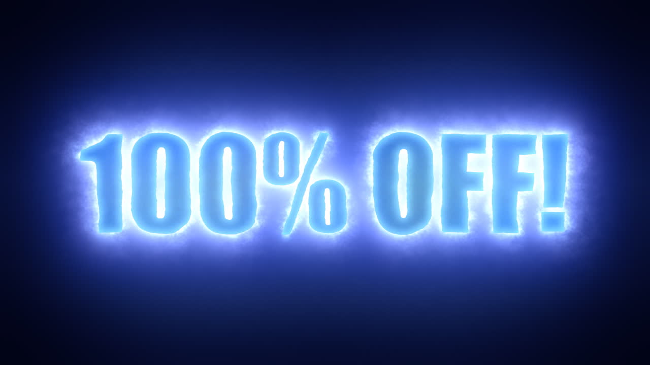 el texto un cien por ciento fuera, rodeado por una nube energética de electricidad