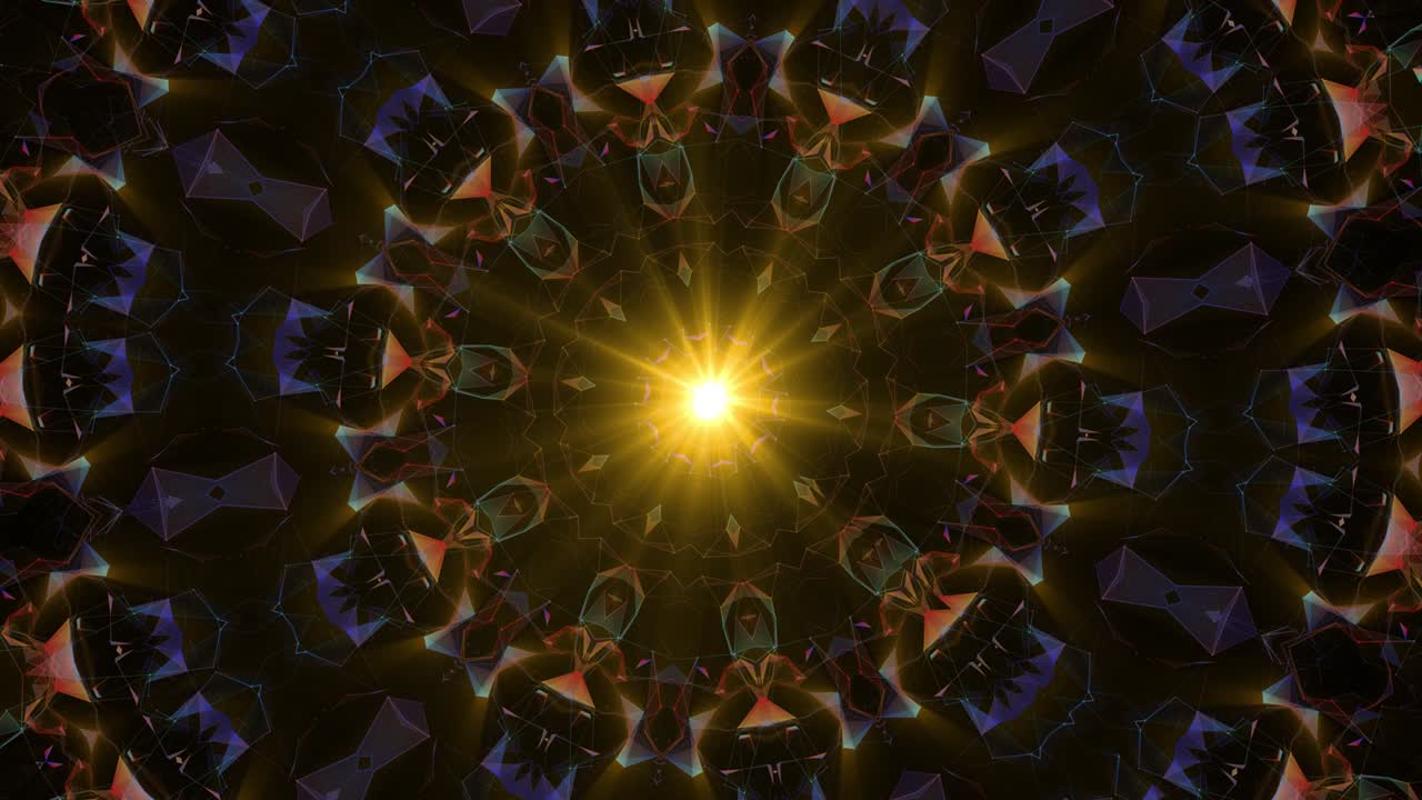 el fondo del caleidoscopio de la discoteca. hermosa textura gráfica, simetría.