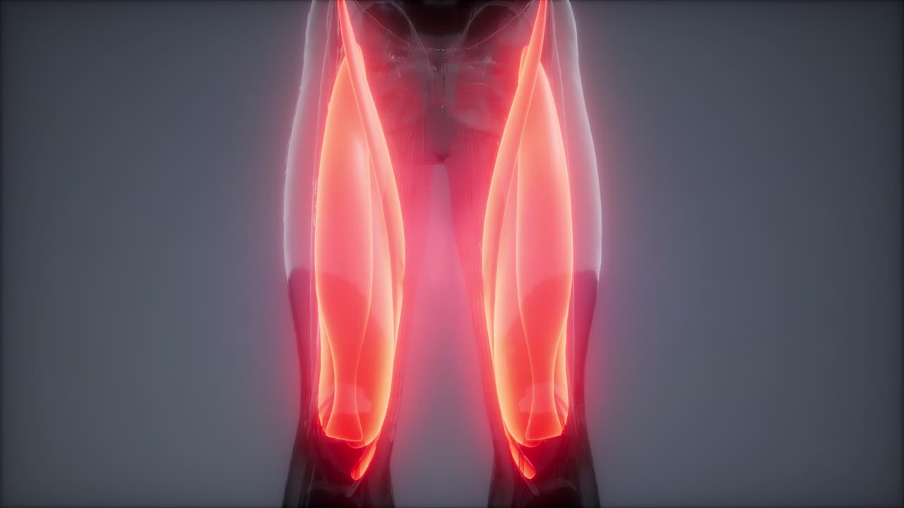 허 ⁇ 지 근육 - 눈에 보이는 근육 해부학 지도