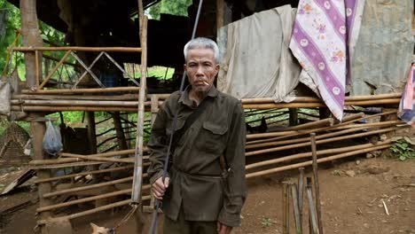 asian elderly hunter
