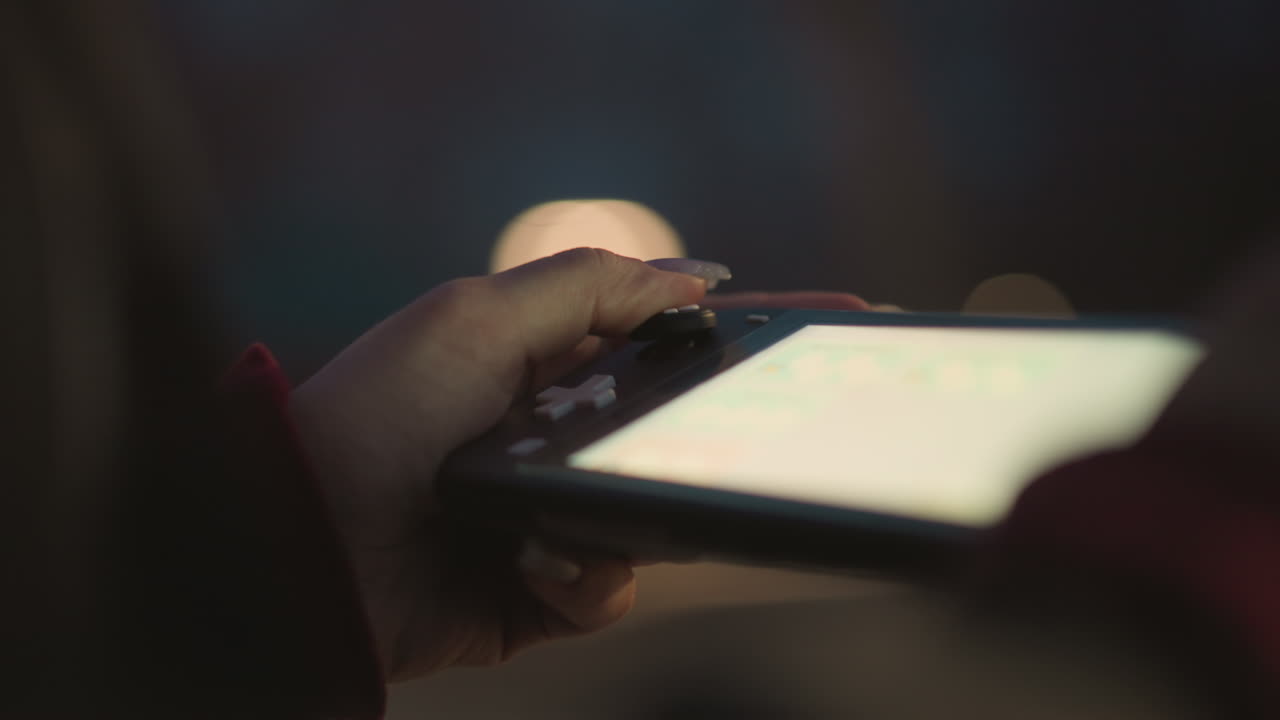 Touchscreen In Dusk, Gentle Hand Interacts With Brightly Lit Mobile Display In Evening Ambiance, Subtle Fingers Touch Vibrant Illuminated Interface Amidst Dusk With Glowing Bokeh Background