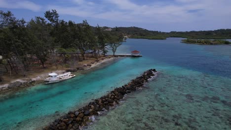 honduras roatan islands of the bay breaks waves part of the sea air2s 5k