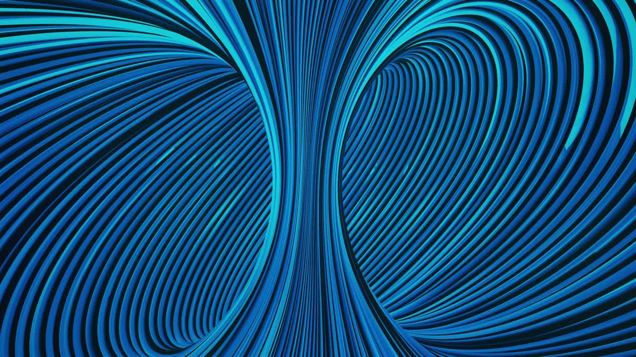 Abstract spinning lines background. 4K motion design
