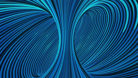 el fondo de líneas giratorias abstractas. diseño de movimiento 4k