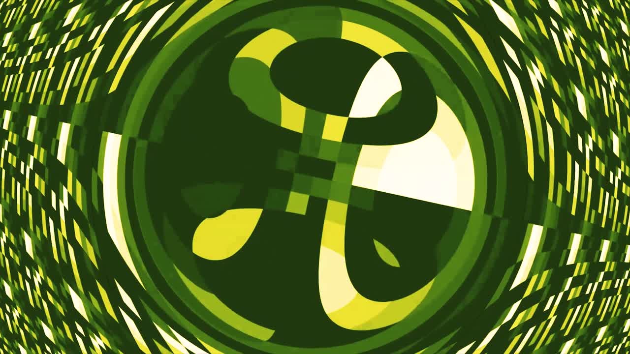 다채로운 칼레도스코프 영상 배경 루프: 다채로운 콜레도코프 패턴은 빠르게 모양을 바다. 유기적 인 낮은 폴리 패턴: 복잡한 기하학은 부드럽게 흐른다.