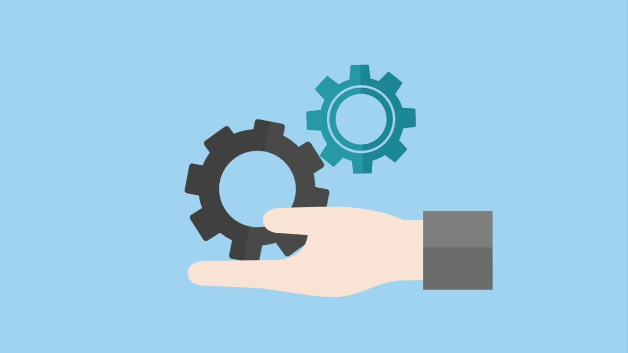 tecnología de movimiento de proceso de engranajes de sujeción manual