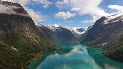 Beautiful-Nature-Norway-natural-landscape-lovatnet-lake.