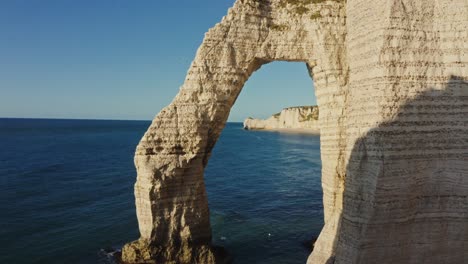 coastal arch in france