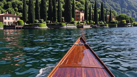 lake como boat ride