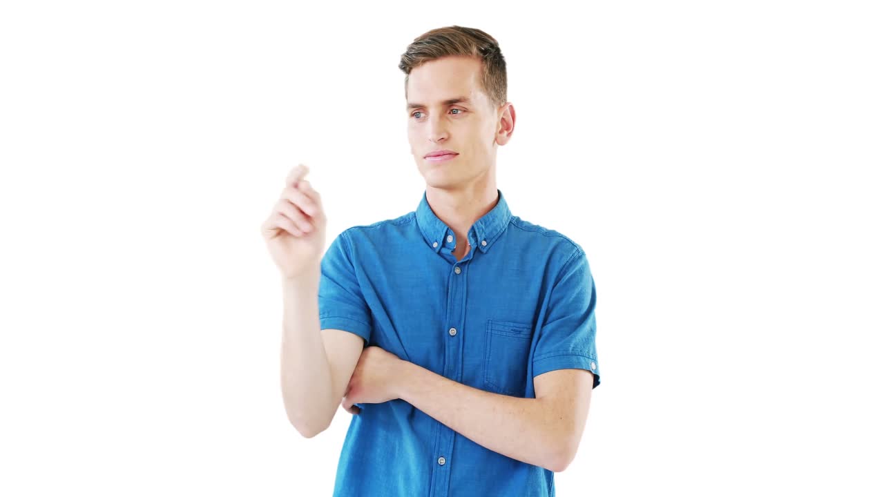 디지털 스크린을 사용하는 사람