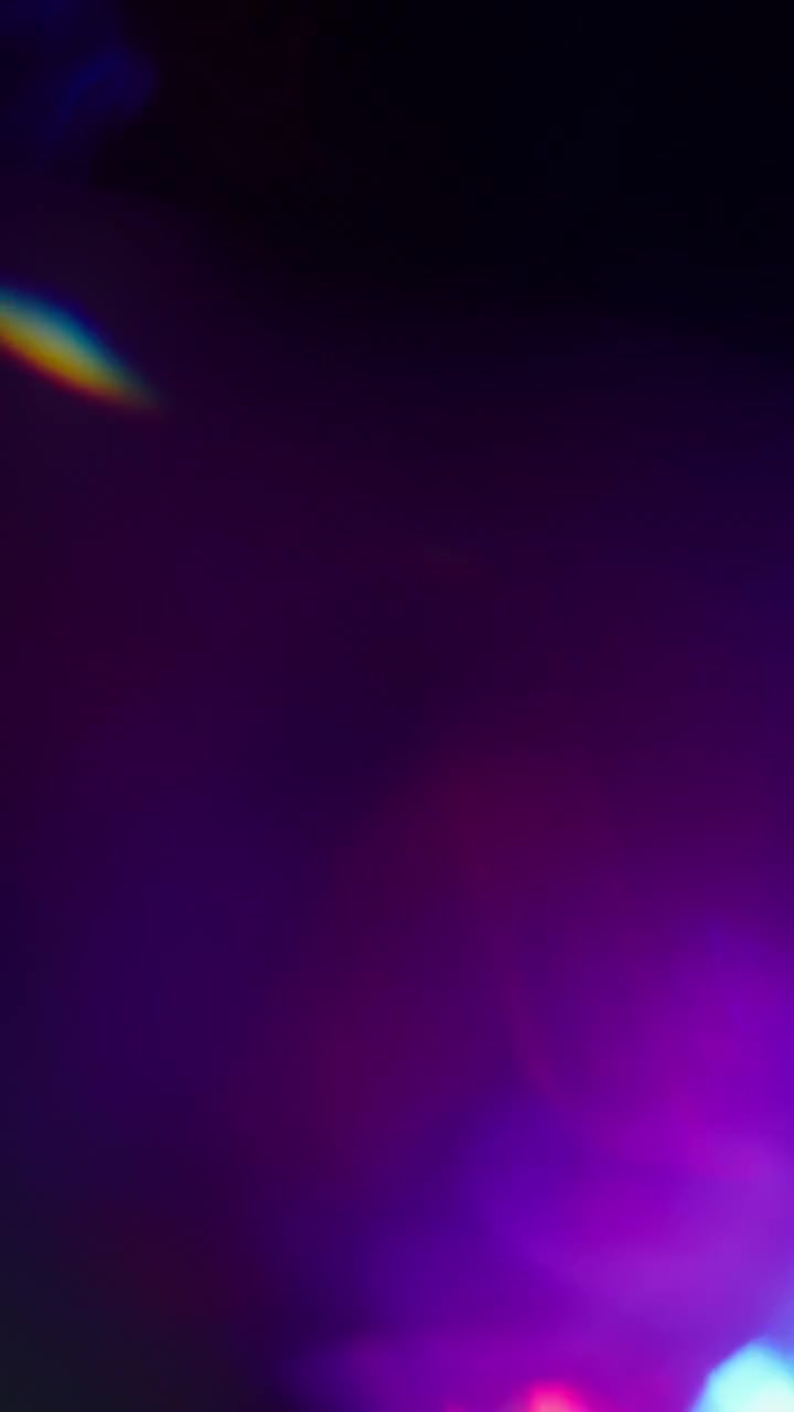 Pack of purple light leaks and rainbow prism refractions overlays