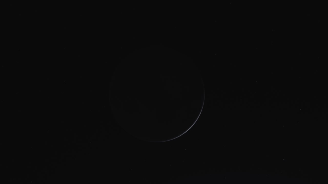 Moon vieved from Space