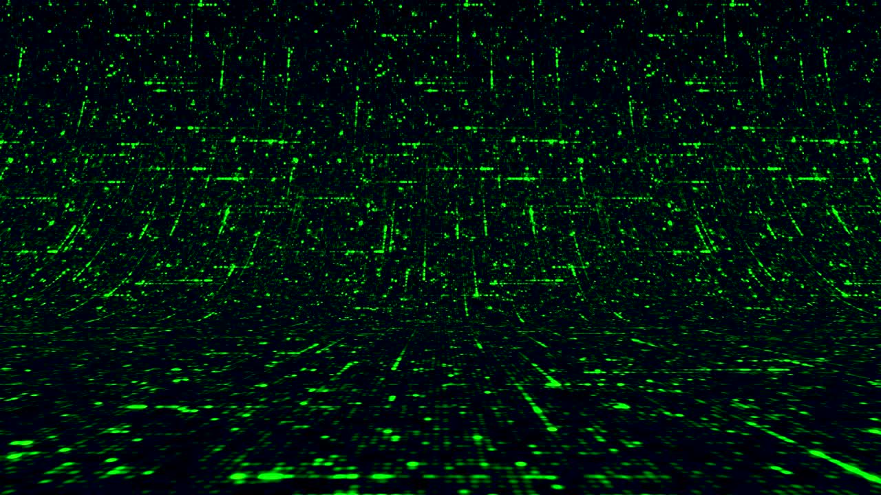 추상적인 디지털 매트릭스 배경