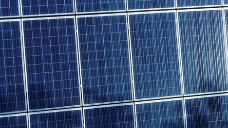 Close-up-on-photovoltaic-solar-panels