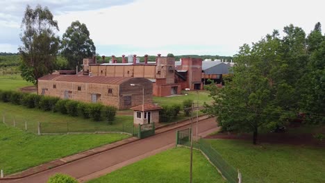 yerba mate manufacturing plant in apostoles, misiones, argentina