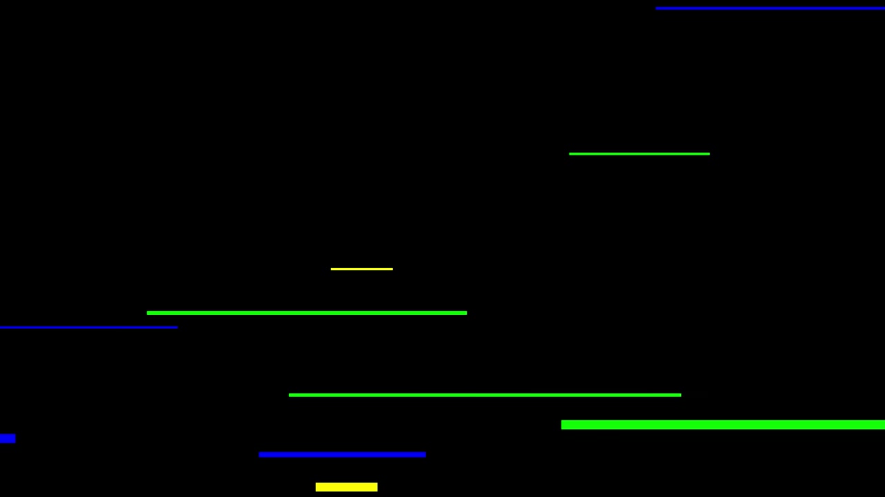 Abstract Digital Glitch Effect with Moving Horizontal Lines
