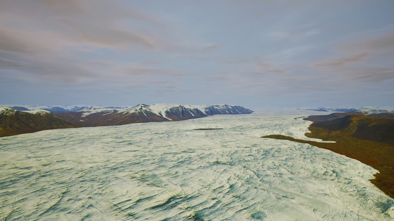 북극 빙하 풍경