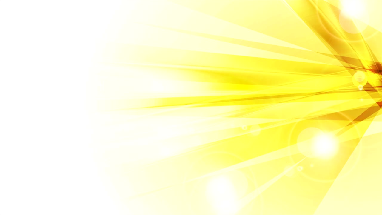 화려한 오렌지색 추상적인 빛 애니메이션 배경