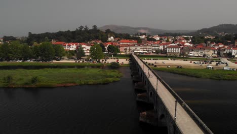 Ponte-De-Lima-Portugal-Y-Alrededores,-Imágenes-De-Drones