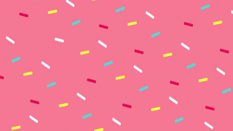 background with donut glaze. decorative bright sprinkles texture pattern design