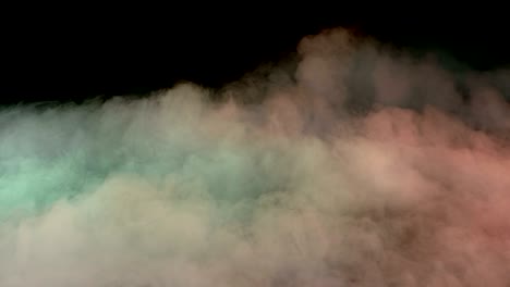 nubes de humo de hielo seco realistas