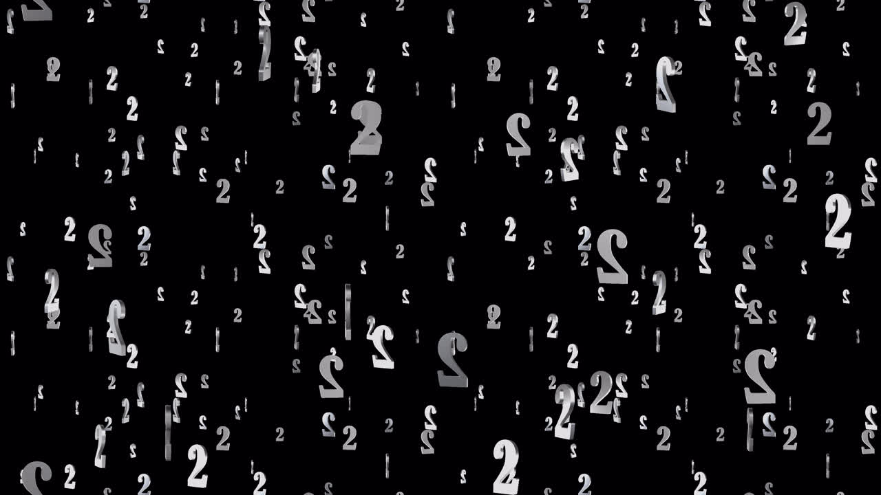 Number 2 LOOP TILE with alpha