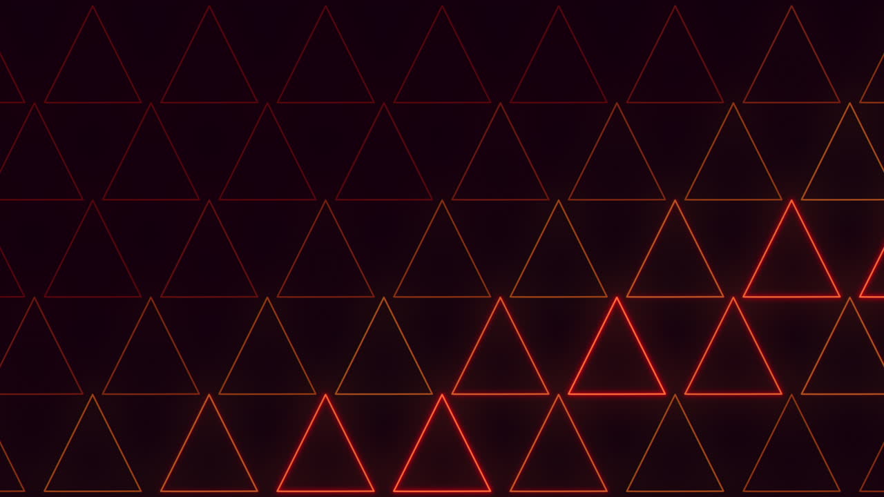 Symmetrical dark triangular pattern with overlapping lines