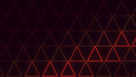 patrón triangular oscuro simétrico con líneas superpuestas