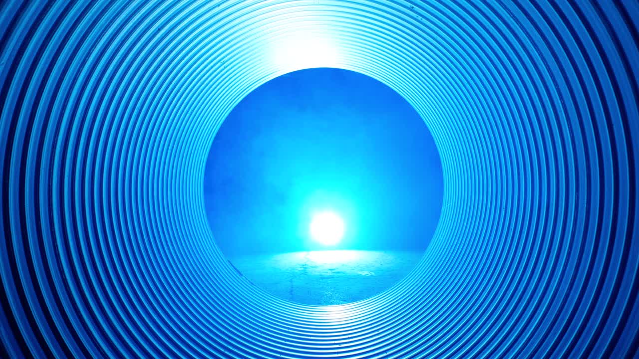 vista del interior del barril. abstracción.