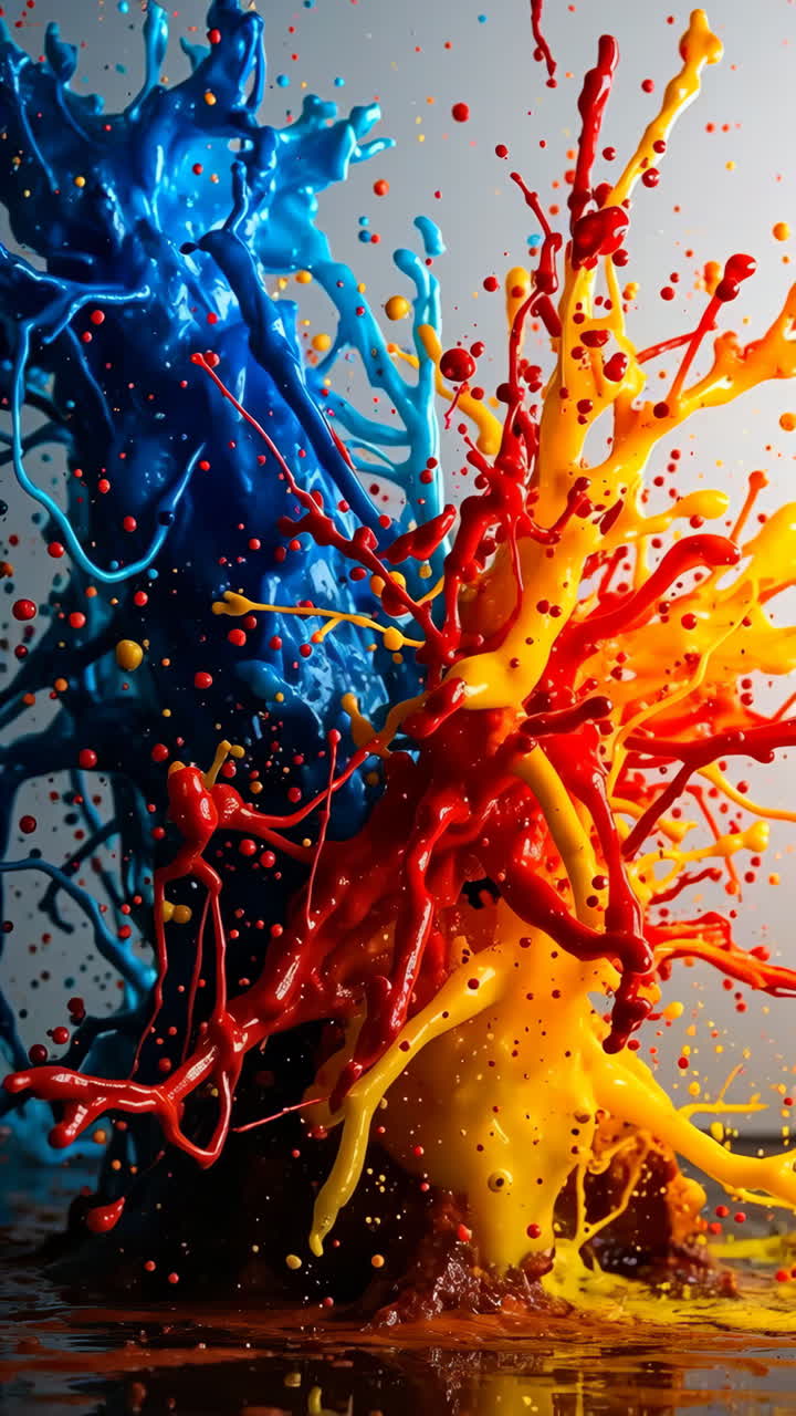 Dynamic Paint Splash