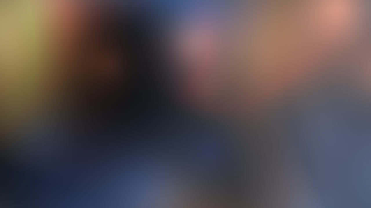 Complex Orange Blue Light Leaks Lens Flare Particle Overlay Effect ProRes422HQ