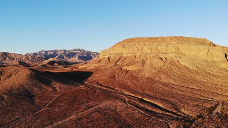 Canyon-walls-in-an-aerial-view-in-the-American-southwest