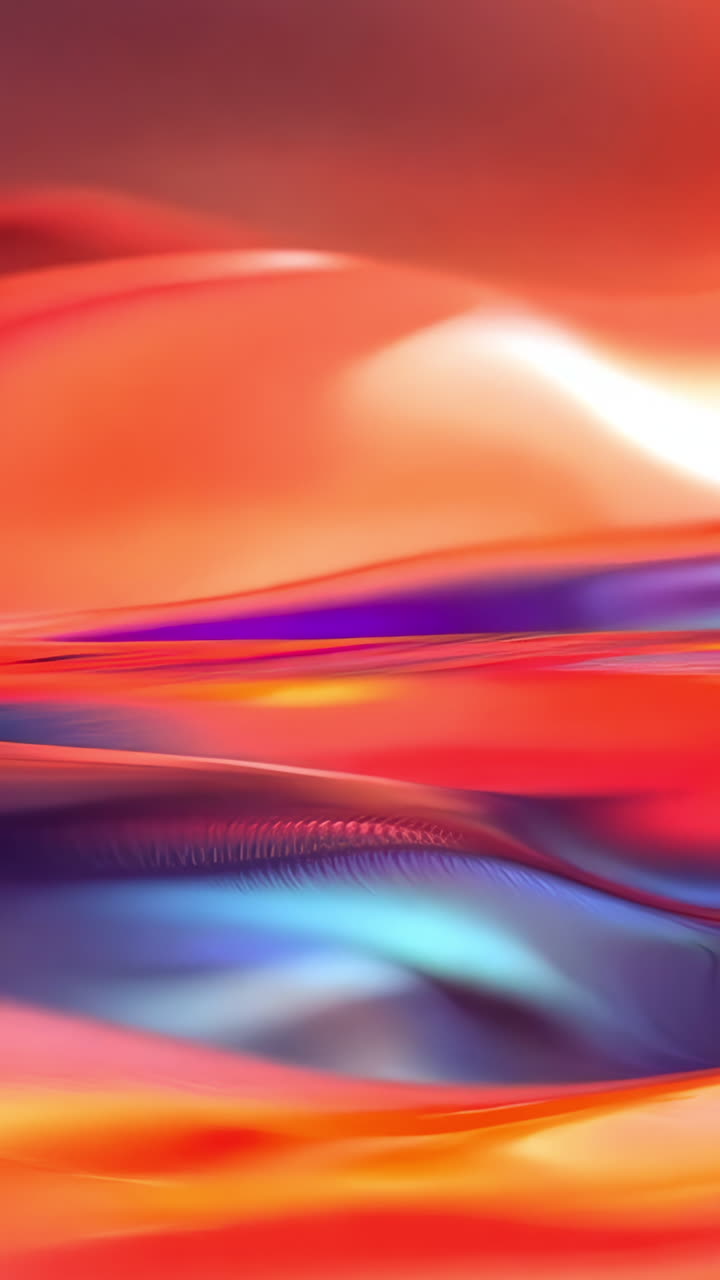 A colorful wave of water with a purple hue. The water appears to be flowing and has a sense of movement