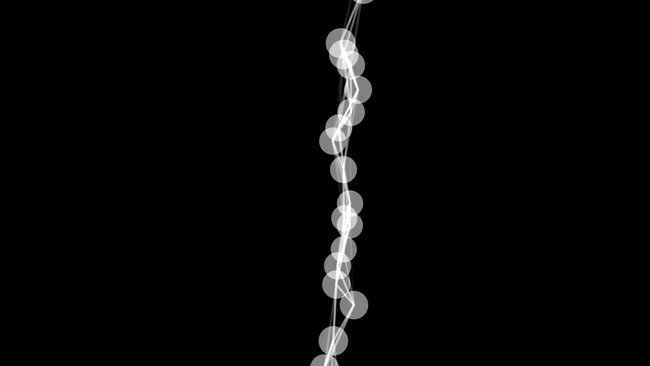 화면을 가로지르는 점들로 된 단일 선은 로고 또는 제목과 함께 멋진 추상적인 배경으로 사용될 수 있습니다.