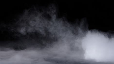 realistic dry ice smoke clouds fog